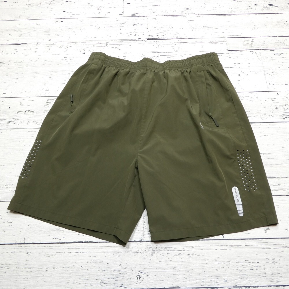 NORTHYARD Men's Athletic Running Workout‎ Shorts Quick Dry 9" Inseam Size XL
